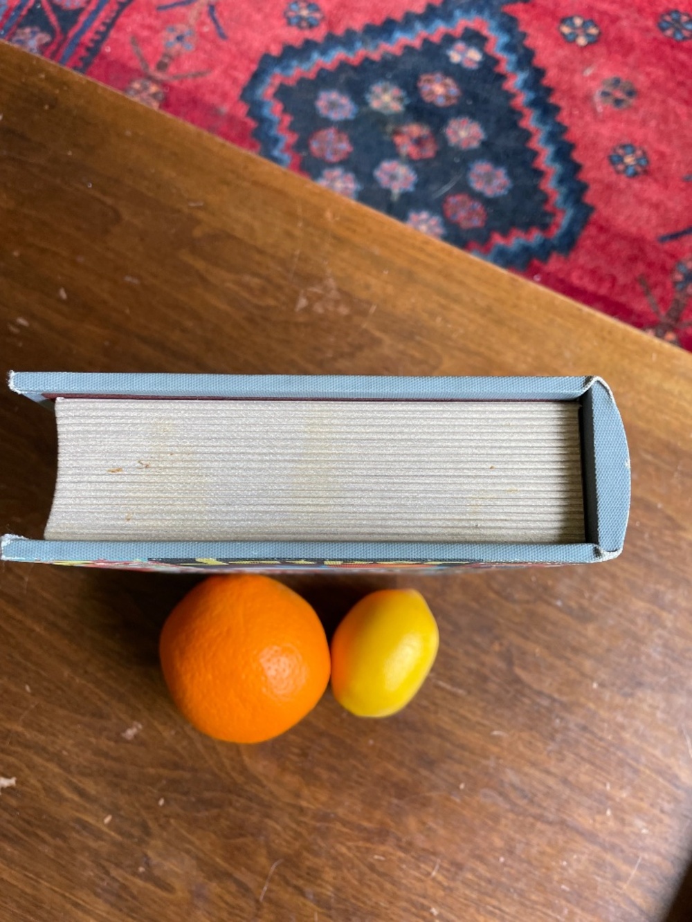 PRICE DROP! "Book" Storage Box with Orange Crate Design Cover - Picture 9 of 15